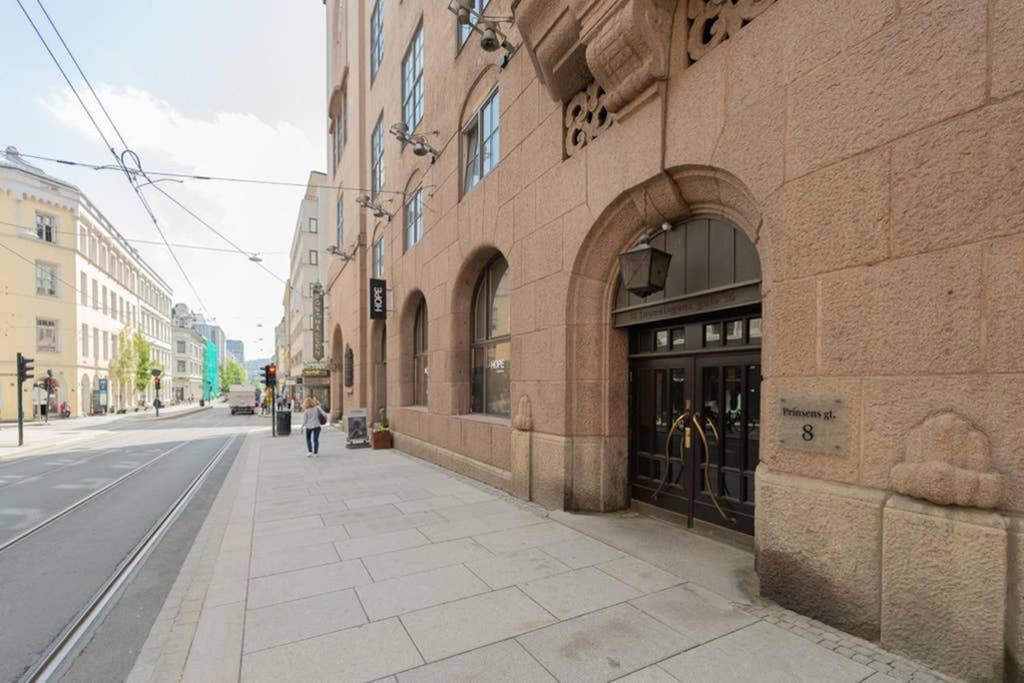 Nordic Host Luxury Apts - Prinsens Gate - Large Mezzanine Studio Oslo Exteriör bild