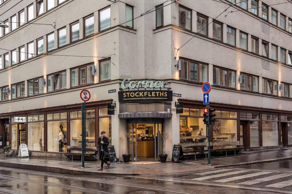 Nordic Host Luxury Apts - Prinsens Gate - Large Mezzanine Studio Oslo Exteriör bild